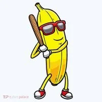Banana Playing Baseball Fruit Lover Women's T-Shirt thumb 6