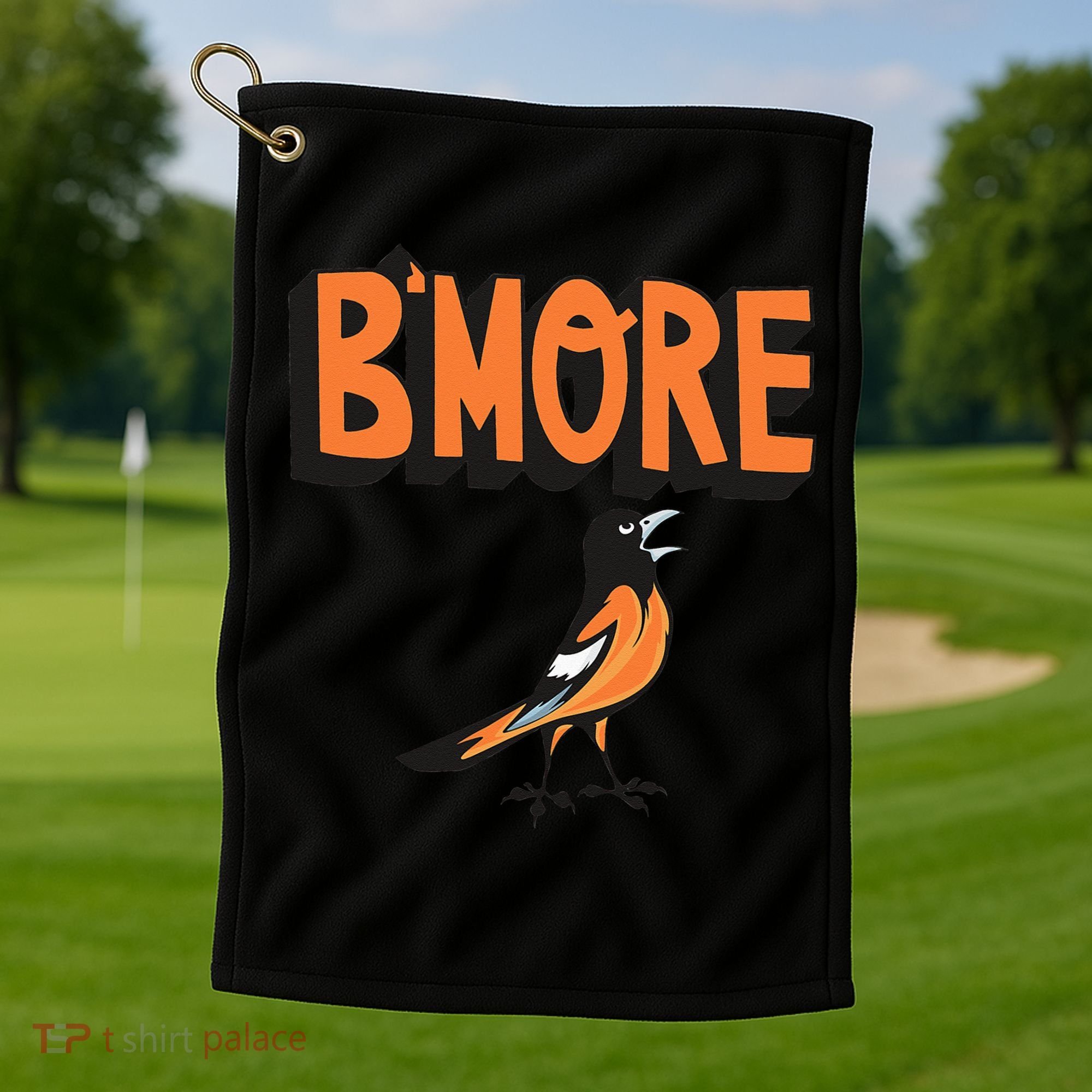 Baltimore Pride Bmore Maryland MD Golf Towel