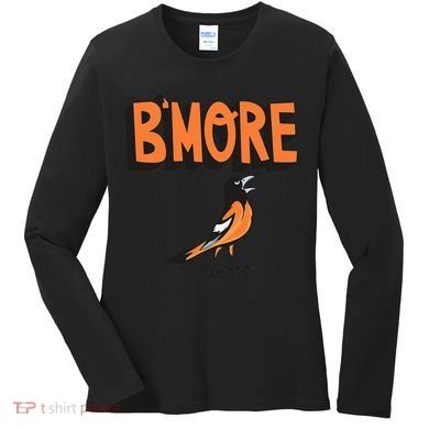 Baltimore Pride Bmore Maryland MD Women's Long Sleeve Shirt
