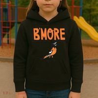 Baltimore Pride Bmore Maryland MD Kids Hoodie thumb 3