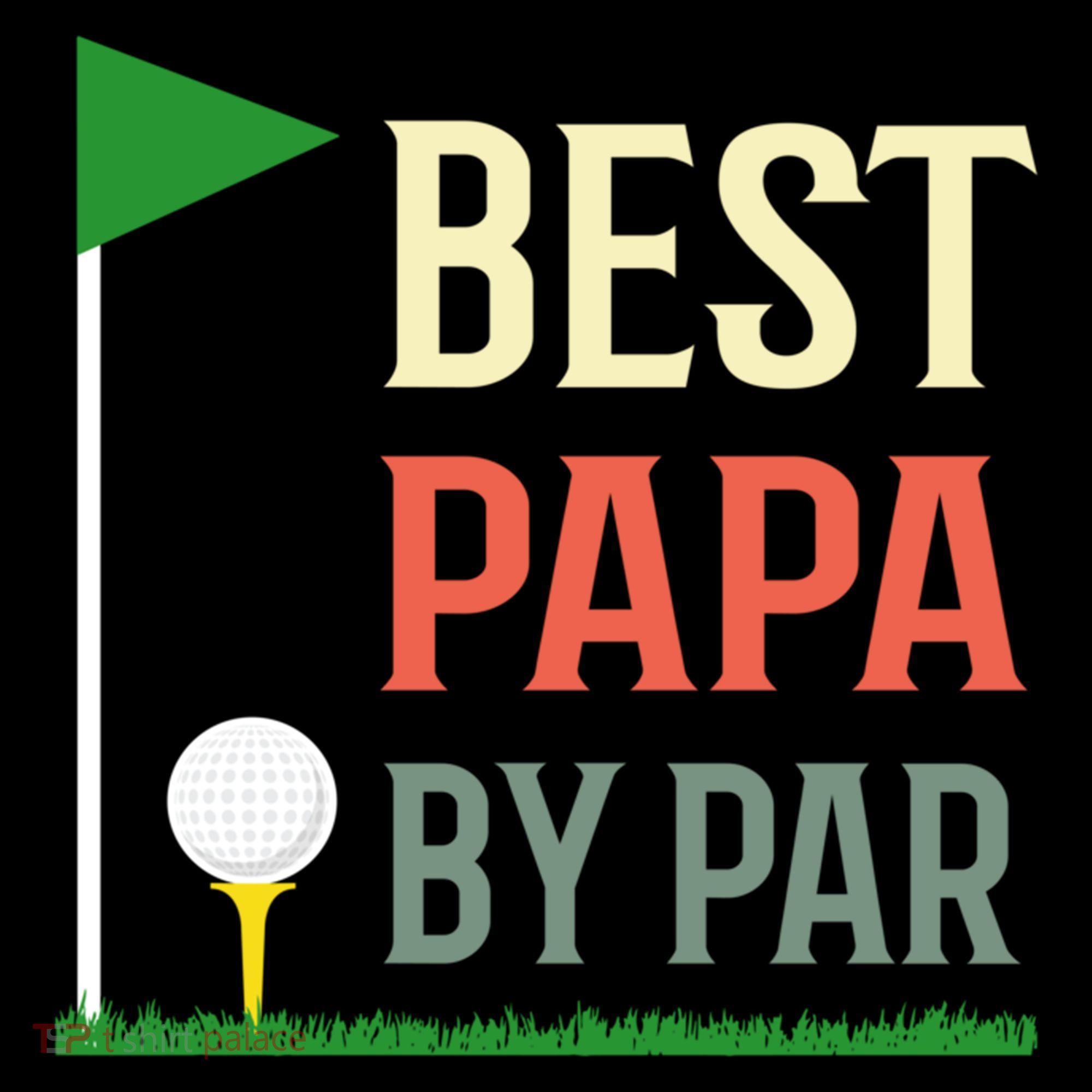 Best Papa By Par Funny Fathers Day Birthday Golfer Dad Gift Cool Gift Coffee Mug