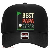 Best Papa By Par Funny Fathers Day Birthday Golfer Dad Gift Cool Gift Hat thumb 0