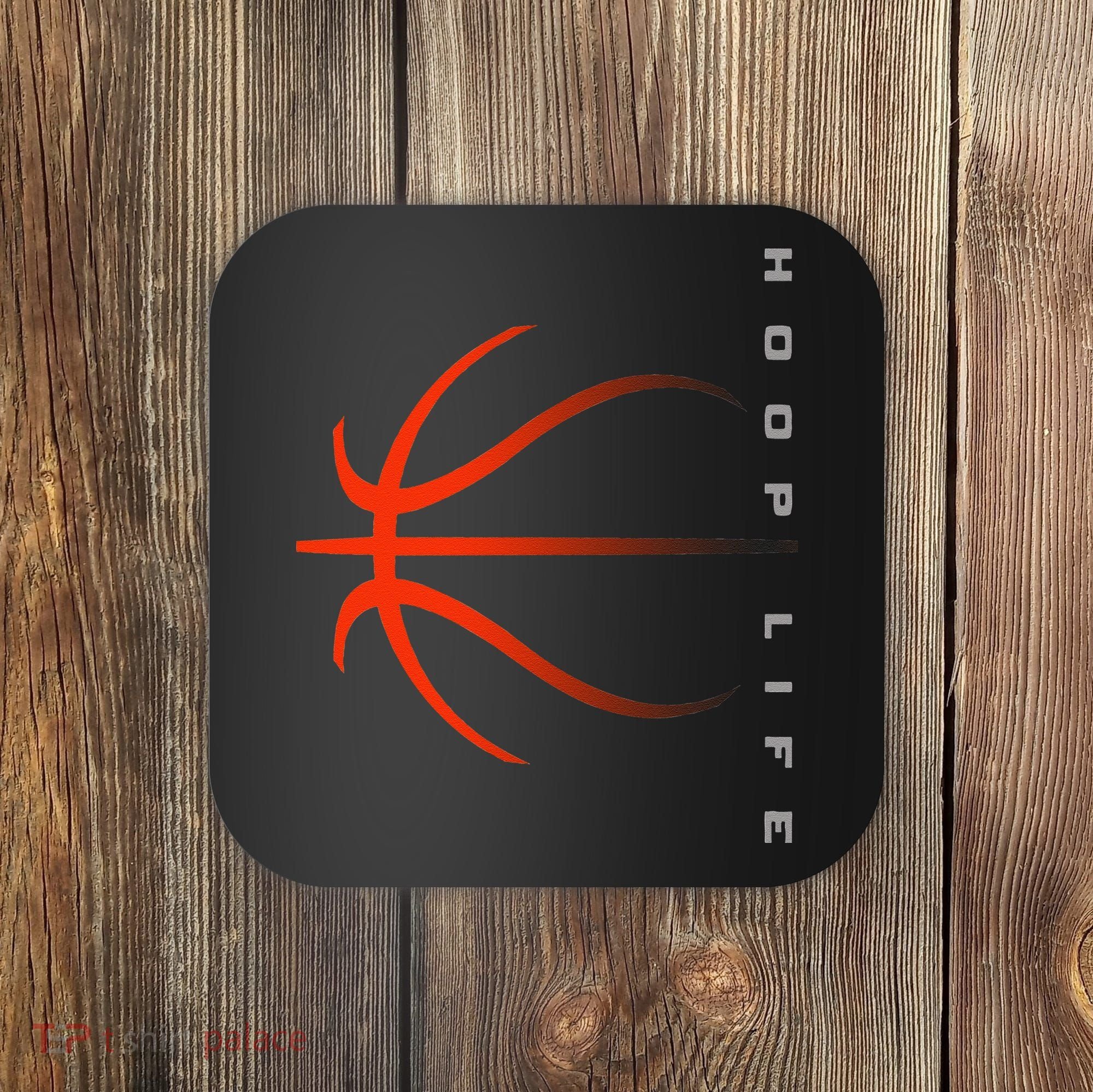 Basketball Playing Basketball Sports Retro Sunset Coaster