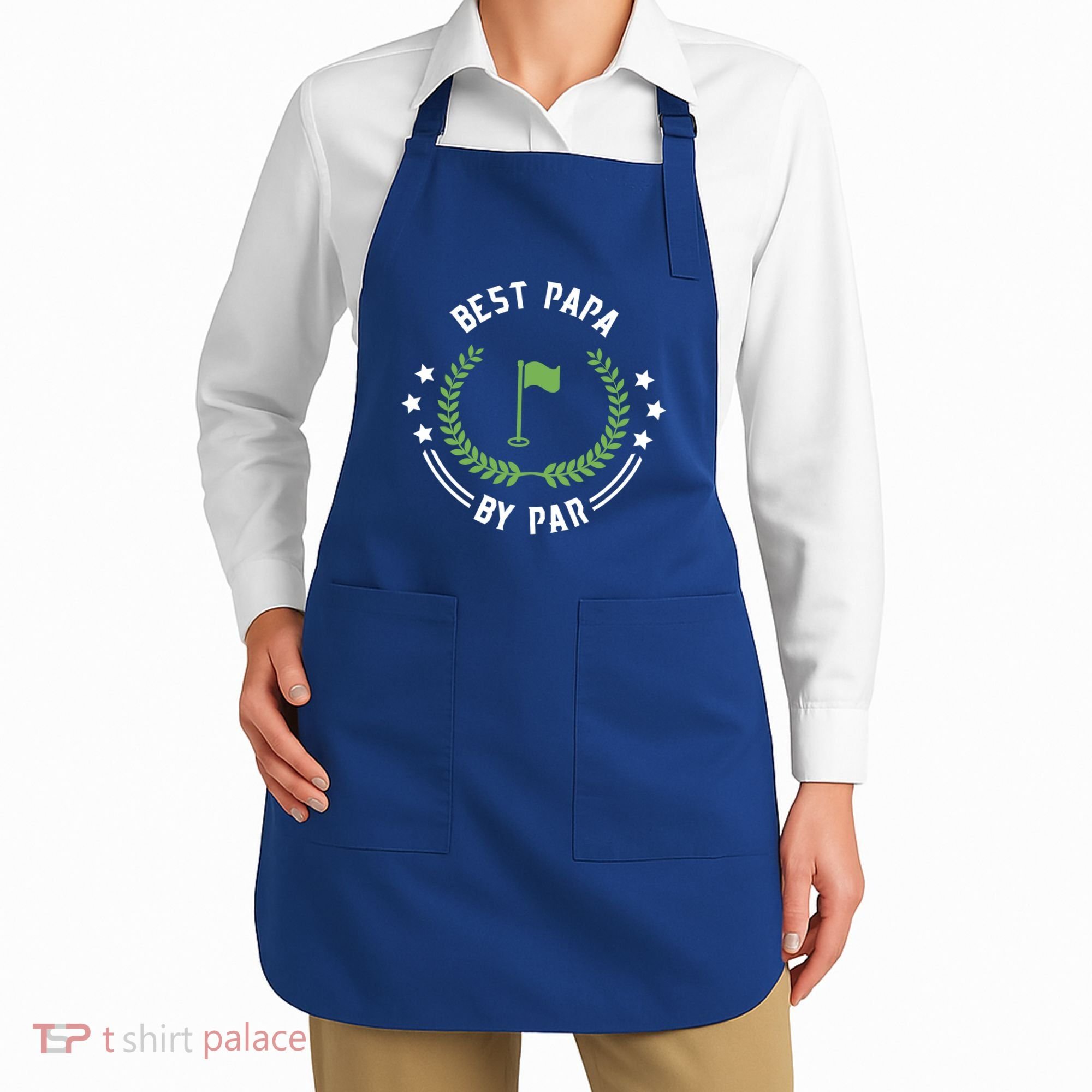Best Papa By Par Funny Gift Golf Cool Gift For Golfing Dads Cool Gift Apron
