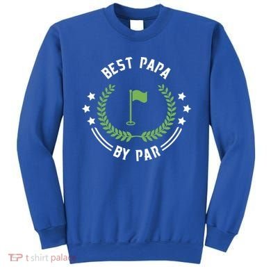 Best Papa By Par Funny Gift Golf Cool Gift For Golfing Dads Cool Gift Sweatshirt