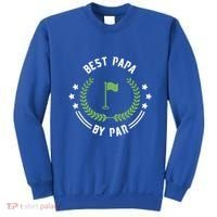 Best Papa By Par Funny Gift Golf Cool Gift For Golfing Dads Cool Gift Sweatshirt thumb 0