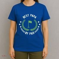 Best Papa By Par Funny Gift Golf Cool Gift For Golfing Dads Cool Gift T-Shirt thumb 4