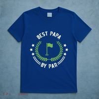 Best Papa By Par Funny Gift Golf Cool Gift For Golfing Dads Cool Gift T-Shirt thumb 5