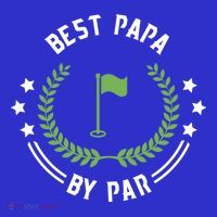 Best Papa By Par Funny Gift Golf Cool Gift For Golfing Dads Cool Gift T-Shirt thumb 7