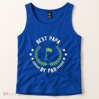 Best Papa By Par Funny Gift Golf Cool Gift For Golfing Dads Cool Gift Tank Top thumb 2