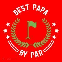 Best Papa By Par Funny Gift Golf Cool Gift For Golfing Dads Cool Gift Santa Hat thumb 1