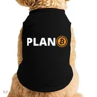 Bitcoin, Plan B, DeF,i BTFD, Bitcoin, HODL, Crypto Gift, Cryptocoin Doggie Tank thumb 0