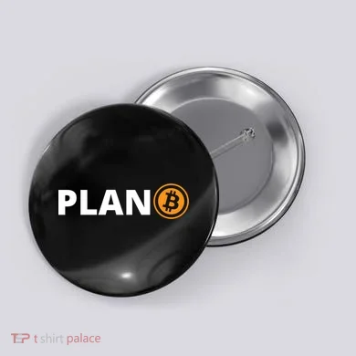 Bitcoin, Plan B, DeF,i BTFD, Bitcoin, HODL, Crypto Gift, Cryptocoin Button