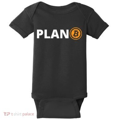 Bitcoin, Plan B, DeF,i BTFD, Bitcoin, HODL, Crypto Gift, Cryptocoin Baby Bodysuit