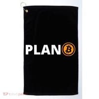 Bitcoin, Plan B, DeF,i BTFD, Bitcoin, HODL, Crypto Gift, Cryptocoin Golf Towel thumb 0