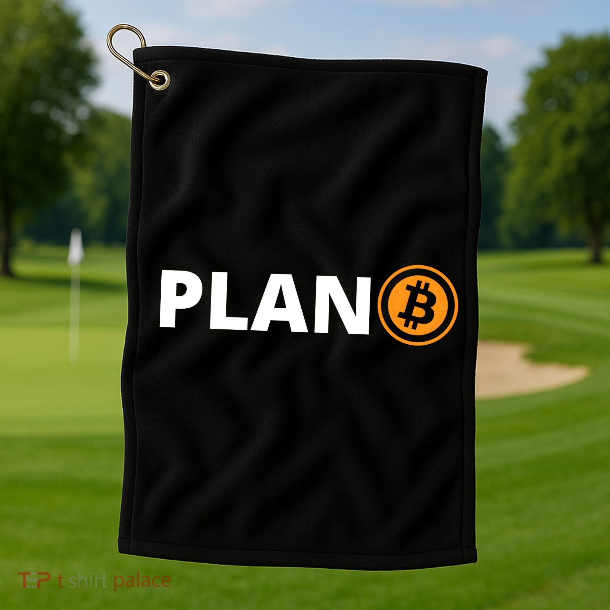 Bitcoin, Plan B, DeF,i BTFD, Bitcoin, HODL, Crypto Gift, Cryptocoin Golf Towel