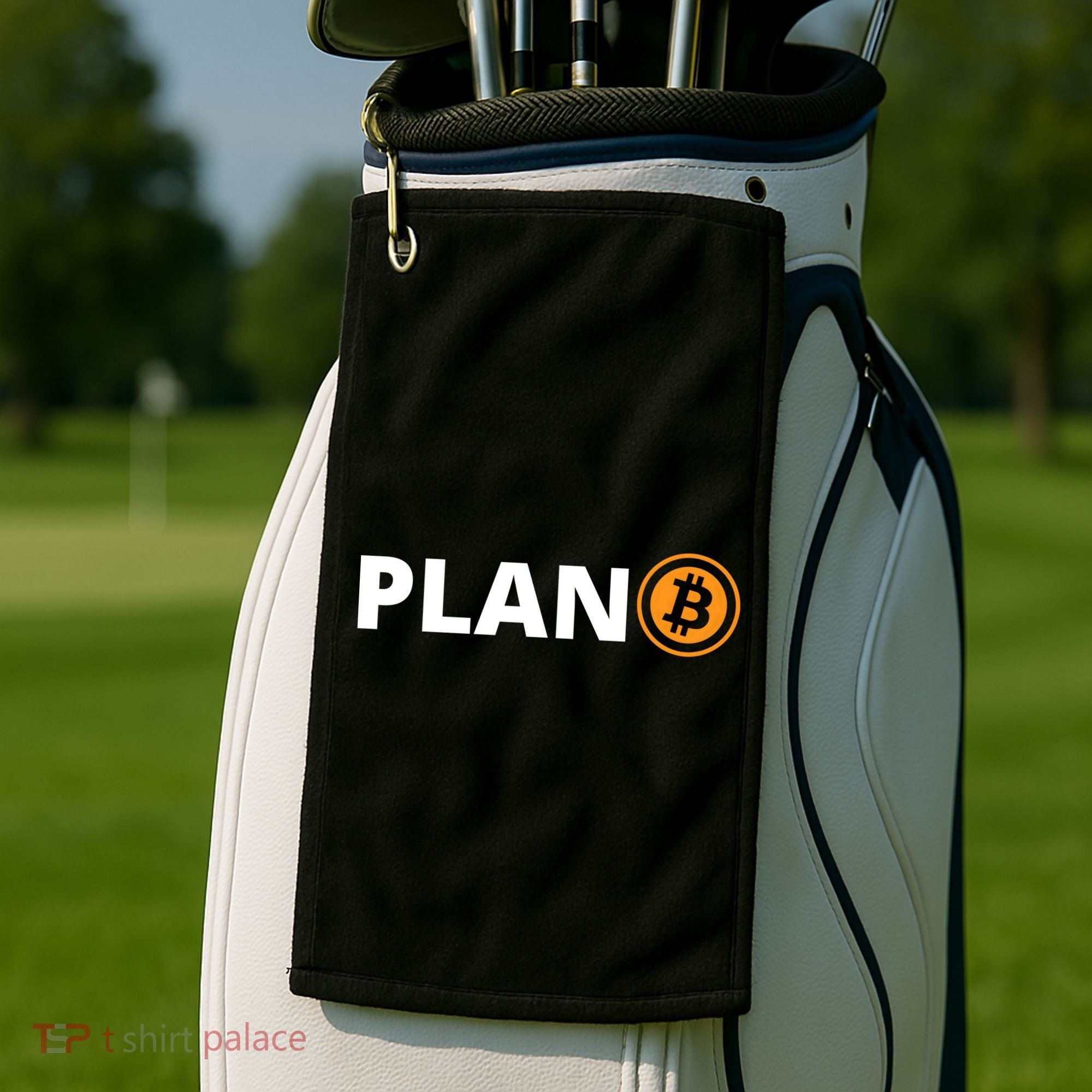 Bitcoin, Plan B, DeF,i BTFD, Bitcoin, HODL, Crypto Gift, Cryptocoin Golf Towel