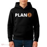Bitcoin, Plan B, DeF,i BTFD, Bitcoin, HODL, Crypto Gift, Cryptocoin Kids Hoodie thumb 4