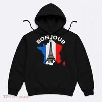 Bonjour Paris Hoodie thumb 0
