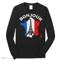 Bonjour Paris Long Sleeve Shirt thumb 0