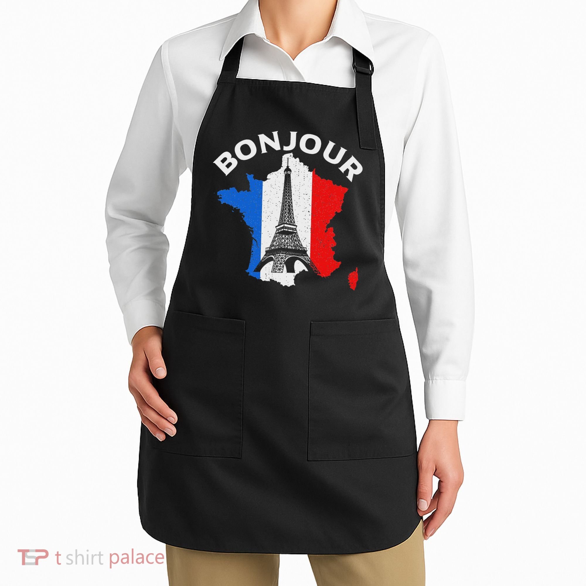 Bonjour Paris Apron