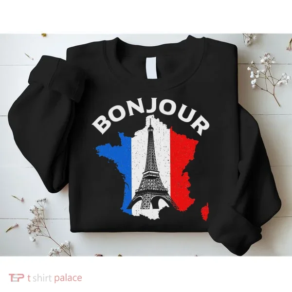 Bonjour Paris Sweatshirt