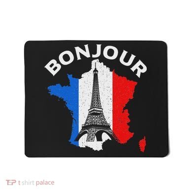 Bonjour Paris Mousepad