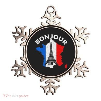 Bonjour Paris Ornament