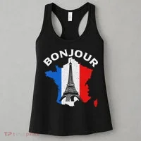 Bonjour Paris Women's Tank Top thumb 3