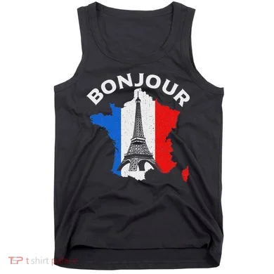 Bonjour Paris Tank Top
