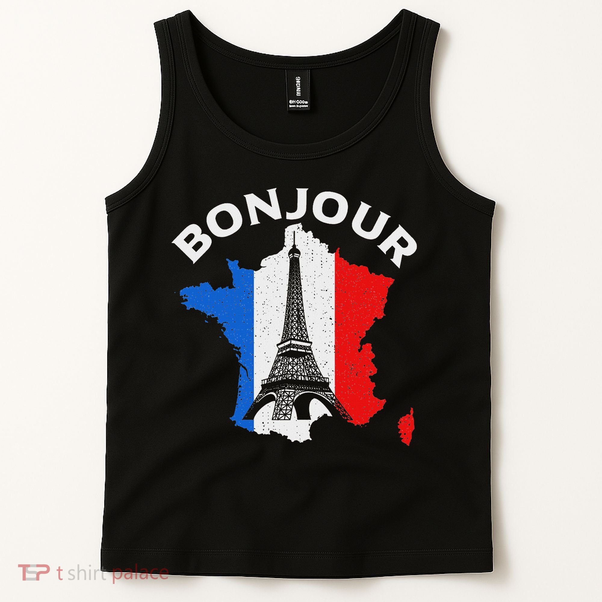 Bonjour Paris Tank Top