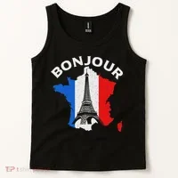 Bonjour Paris Tank Top thumb 2