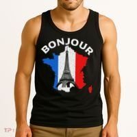 Bonjour Paris Tank Top thumb 3