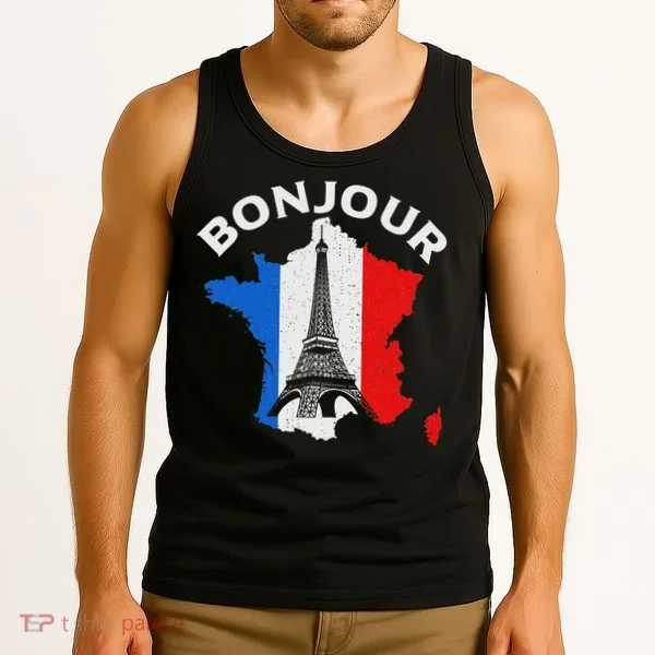 Bonjour Paris Tank Top