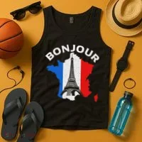 Bonjour Paris Tank Top thumb 4