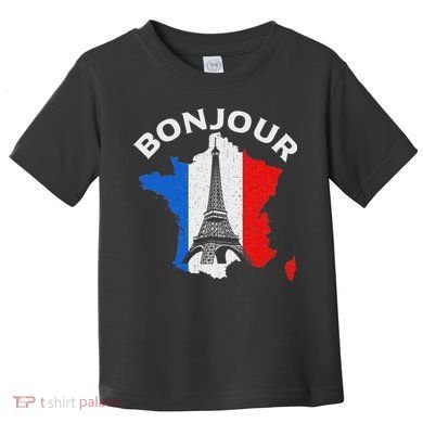 Bonjour Paris Toddler T-Shirt