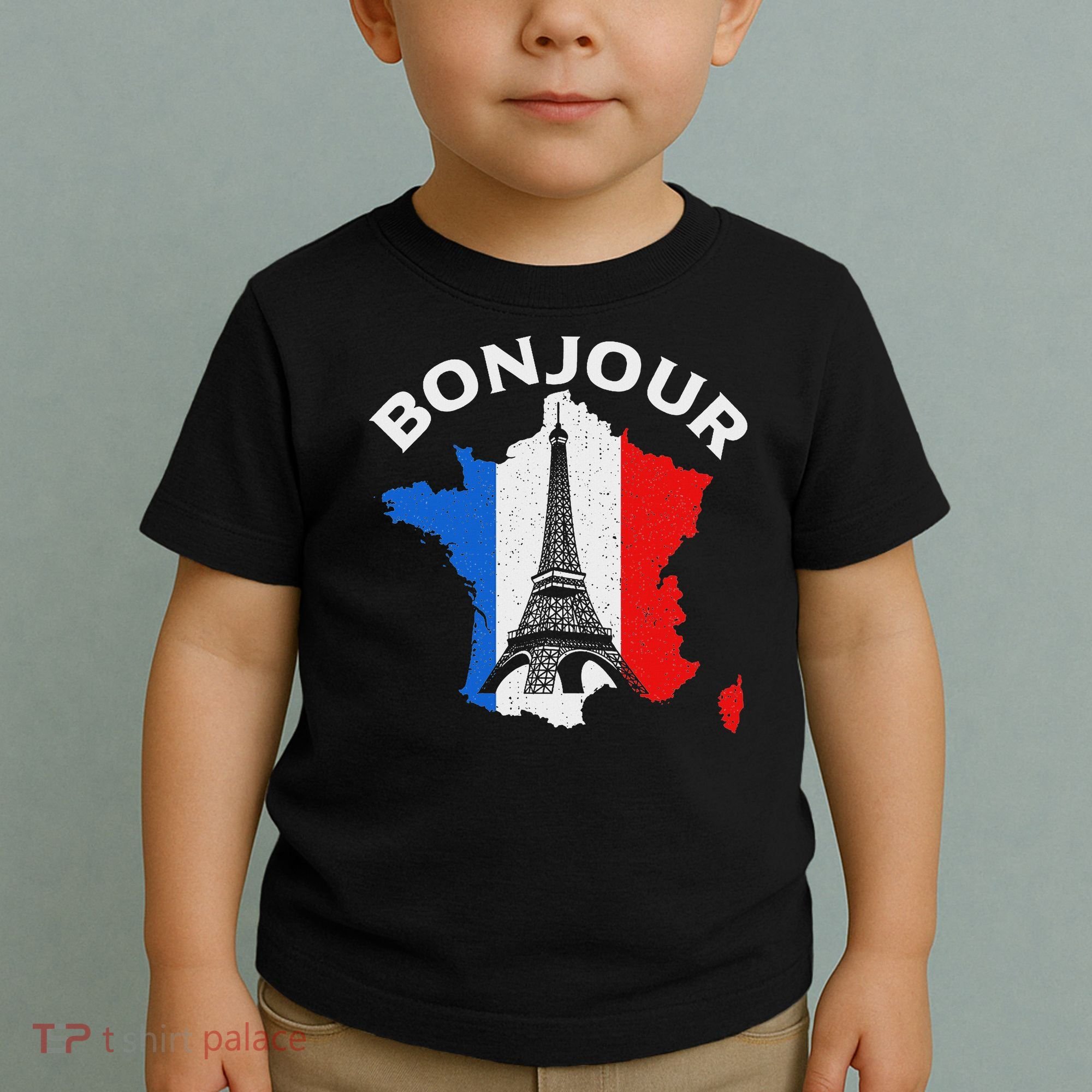 Bonjour Paris Toddler T-Shirt