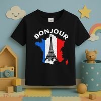 Bonjour Paris Toddler T-Shirt thumb 3