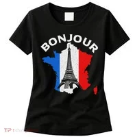 Bonjour Paris Women's T-Shirt thumb 0