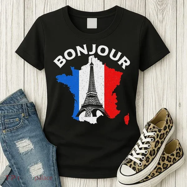 Bonjour Paris Women's T-Shirt