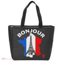 Bonjour Paris Tote Bag thumb 0