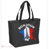 Bonjour Paris Tote Bag thumb 2