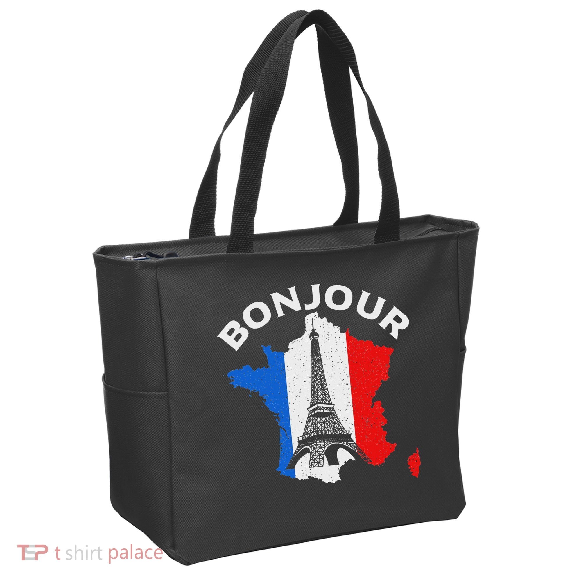 Bonjour Paris Tote Bag