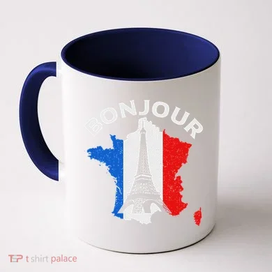 Bonjour Paris Coffee Mug