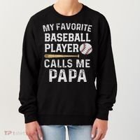 Baseball Papa Women's Sweatshirt thumb 0