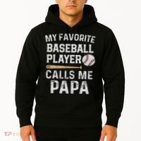 Baseball Papa Hoodie thumb 2