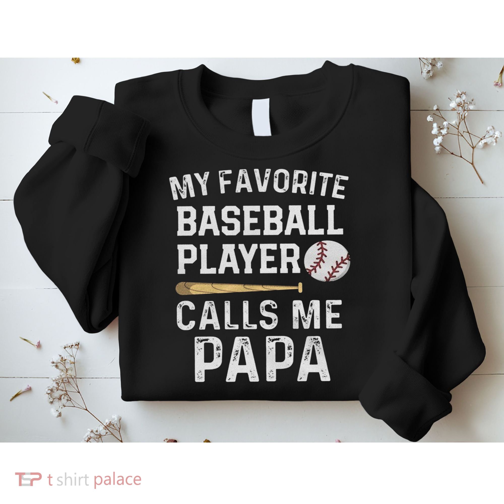 Baseball Papa Sweatshirt