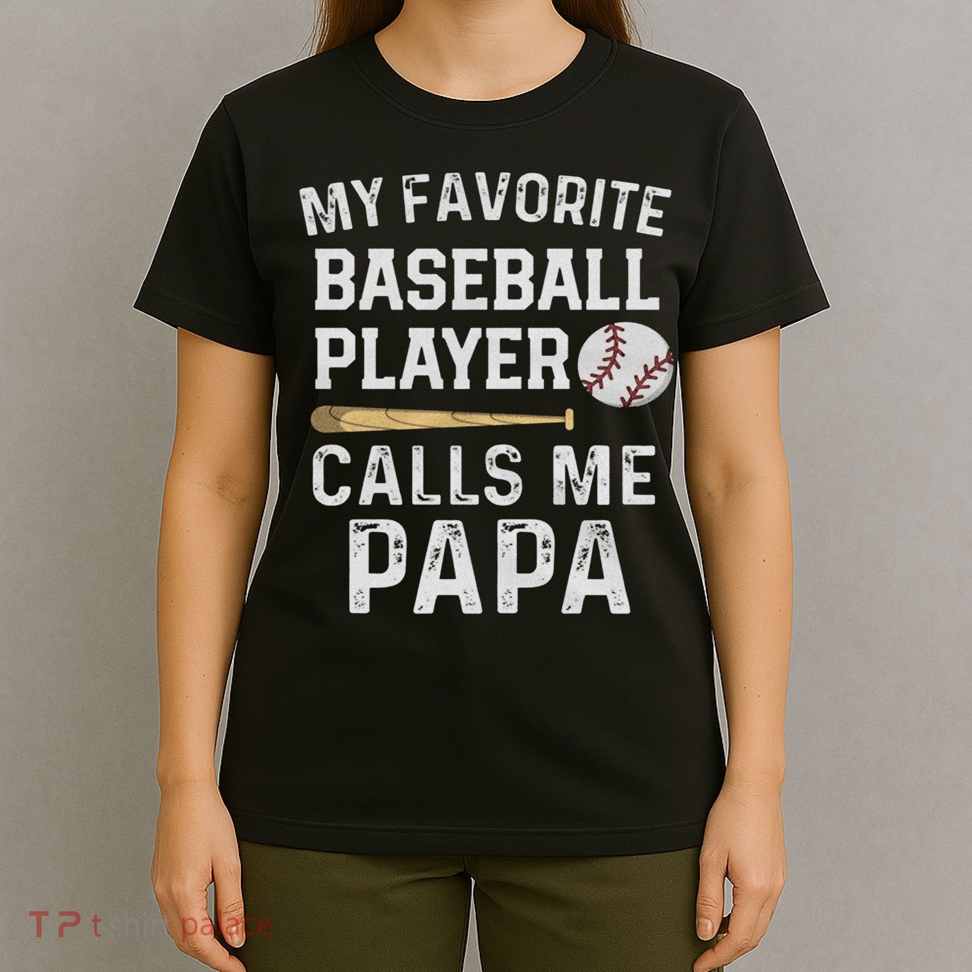 Baseball Papa T-Shirt