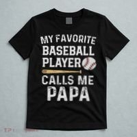 Baseball Papa T-Shirt thumb 5