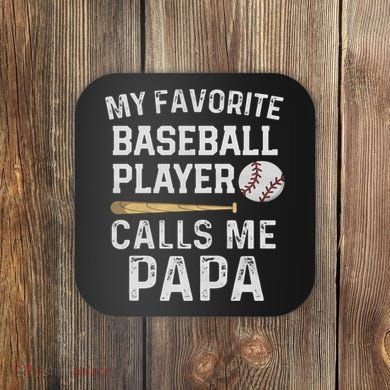 Baseball Papa Coaster